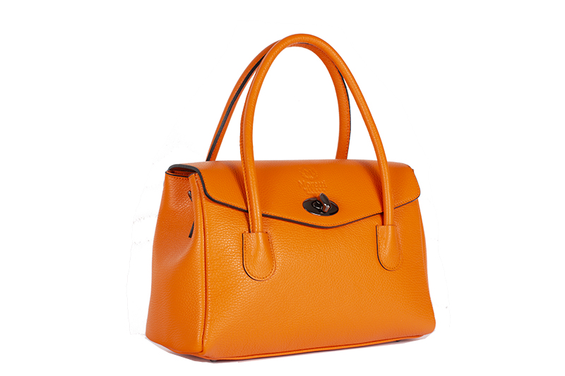 Fasano by Moretti Milano Made in Italy Genuine leather Orange